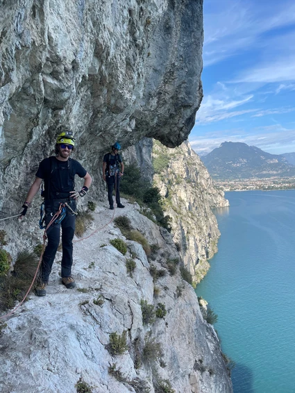 Scrambling: il Sentiero dei Contrabbandieri al Lago di Garda 2